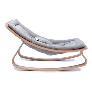 Charlie Crane Levo Baby Rocker (Beech wood / Sweet Grey)